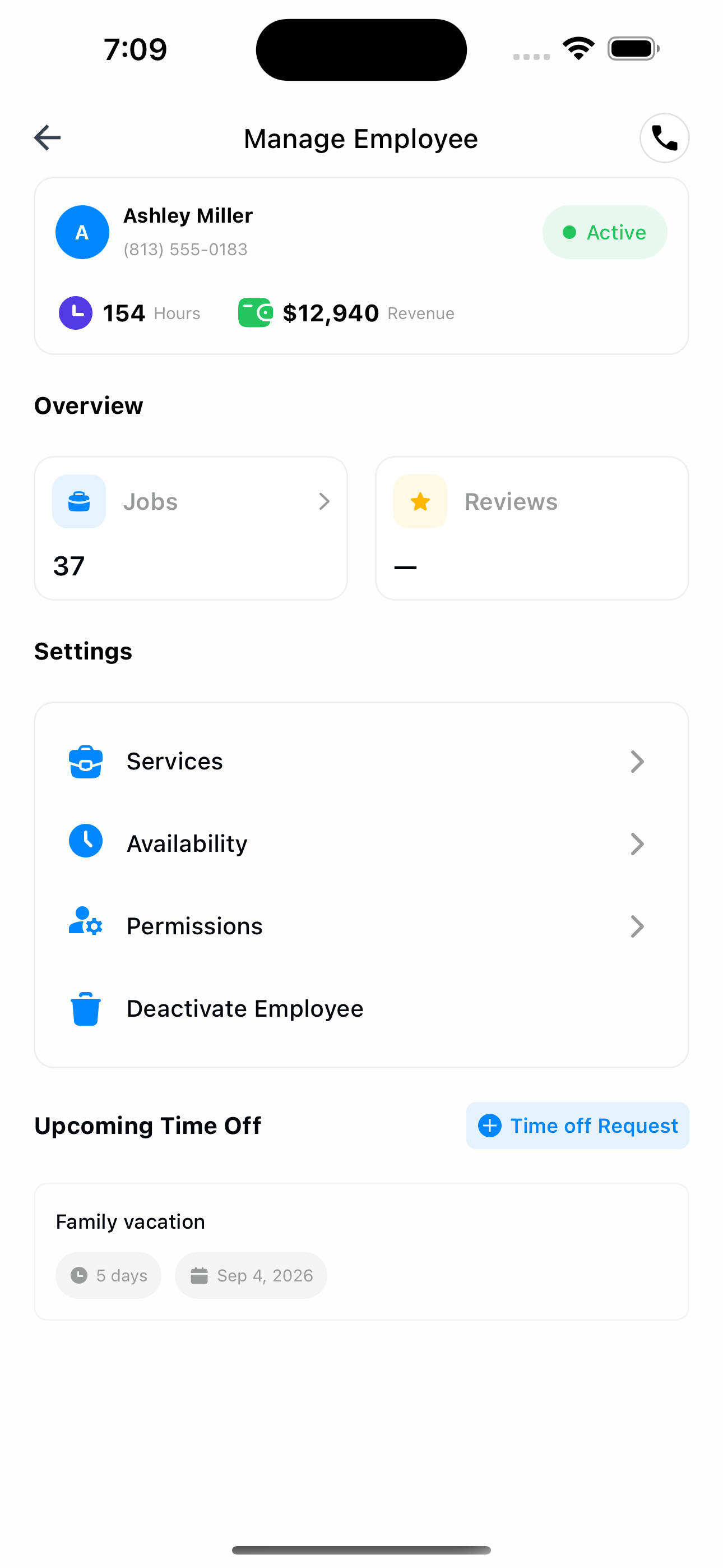 Refine employee details and job information